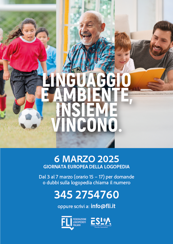 06 Marzo 2025 Giornata Europea della Logopedia: ambiente e linguaggio vincono insieme