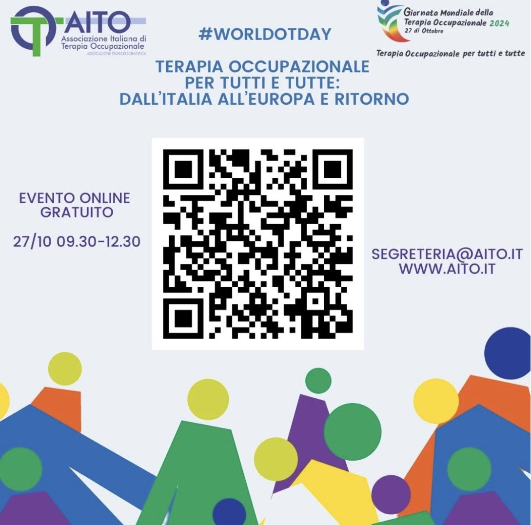Convegno Online AITO – “OT FOR ALL: Terapia Occupazionale per tutti e tutte” – 27 ottobre 2024